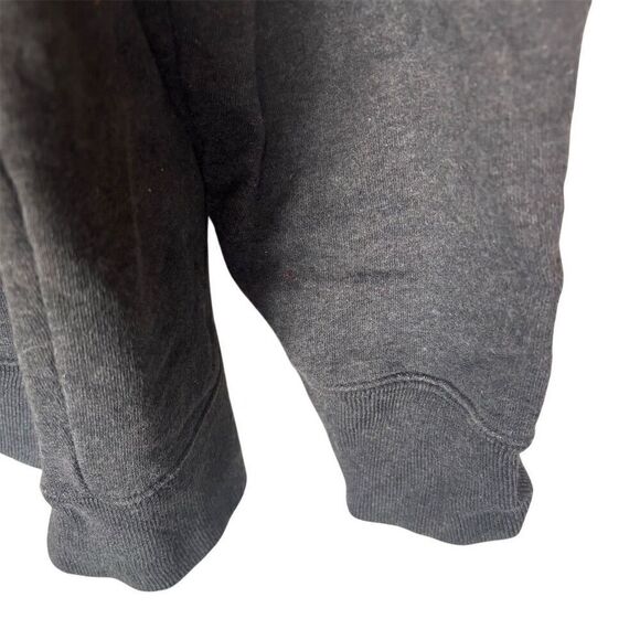 American Eagle Men's Standard Vintage Gray Football Hoodie Large Pullover - Picture 6 of 9